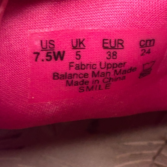 Bzees LifeStride Women SZ 7.5W Pink Cheetah Knotted Smile Slip On Wedge Sandals - Picture 9 of 10